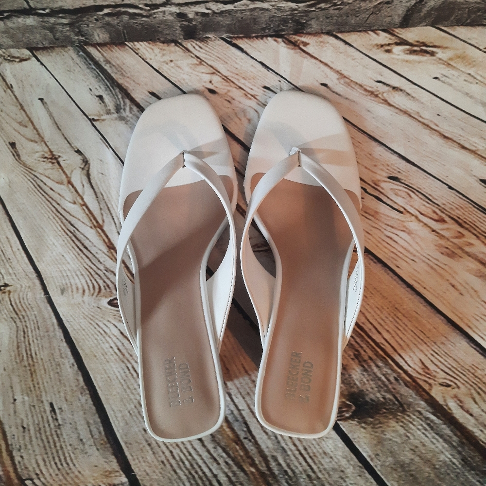NIB Bleecker & Bond Zetta Wedge Sandal Size 9.5